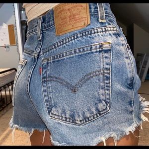 FINAL SALE - Vintage Levi Jean Shorts